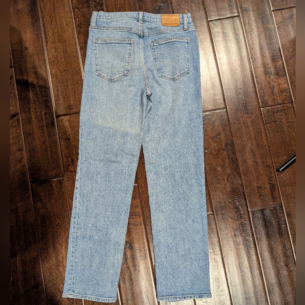 Denim Forum Sky Blue High Rise Jeans - Picture 5 of 5